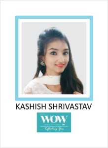 KASHISH SHRIVASTAV student of AKSA International Placed in HOTEL WOW