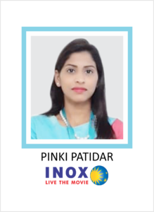 PINKI PATIDAR student of AKSA International Placed in INOX