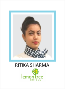 RITIKA SHARMA student of AKSA International Placed in LEMON TREE Hotels