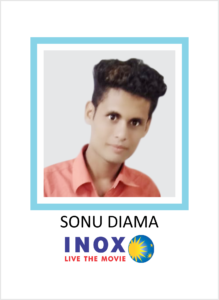 SONU DIAMA student of AKSA International Placed in INOX